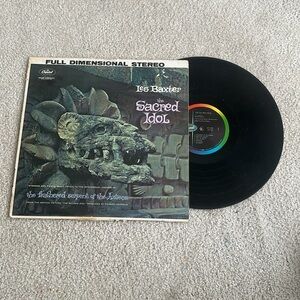 Les Baxter Rare The Sacred Idol Vinyl Record 1960s